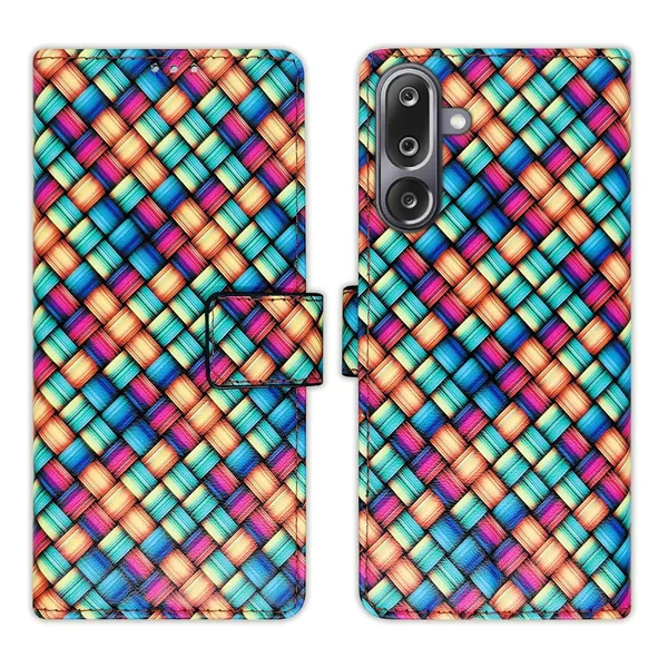 Mat_Mix_Flip_Cover_for_Samsung_M36_5G|_Leather_Finish|Shock_Proof|Magnetic_Clouser_Compatible_with_Samsung_M36_5G_(Multicolor)