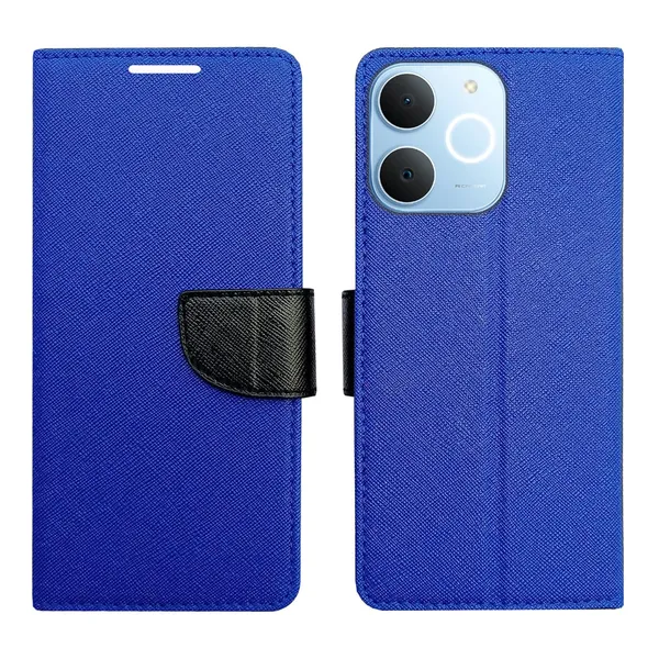 Blue_MRC_Flip_Cover_for_Realme_C71|_Leather_Finish|Shock_Proof|Magnetic_Clouser_Compatible_with_Realme_C71_(Blue)