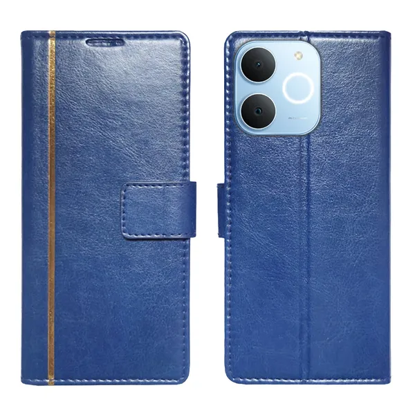 Blue_GP_Flip_Cover_for_Realme_C71|_Leather_Finish|Shock_Proof|Magnetic_Clouser_Compatible_with_Realme_C71_(Blue)