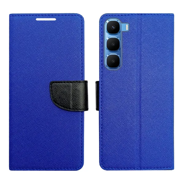 Blue_MRC_Flip_Cover_for_Infinix_Hot_60_5G+|_Leather_Finish|Shock_Proof|Magnetic_Clouser_Compatible_with_Infinix_Hot_60_5G+_(Blue)