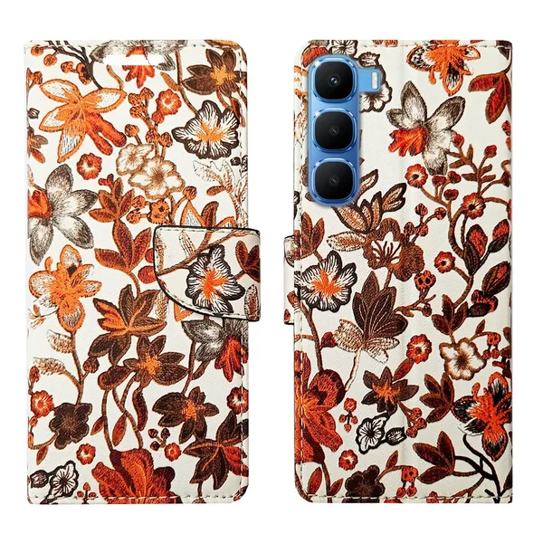 Orange_Pattern_Flip_Cover_for_Infinix_Hot_60_5G+|_Leather_Finish|Shock_Proof|Magnetic_Clouser_Compatible_with_Infinix_Hot_60_5G+_(Orange)