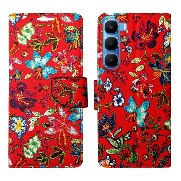 Red_Pattern_Flip_Cover_for_Infinix_Hot_60_5G+|_Leather_Finish|Shock_Proof|Magnetic_Clouser_Compatible_with_Infinix_Hot_60_5G+_(Red)