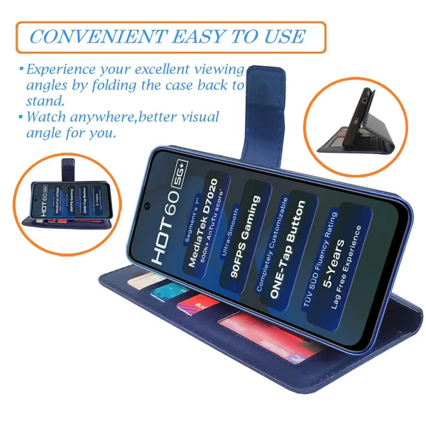 Blue_GP_Flip_Cover_for_Infinix_Hot_60_5G+|_Leather_Finish|Shock_Proof|Magnetic_Clouser_Compatible_with_Infinix_Hot_60_5G+_(Blue)