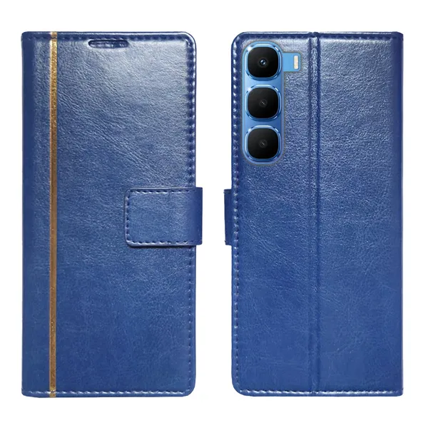 Blue_GP_Flip_Cover_for_Infinix_Hot_60_5G+|_Leather_Finish|Shock_Proof|Magnetic_Clouser_Compatible_with_Infinix_Hot_60_5G+_(Blue)