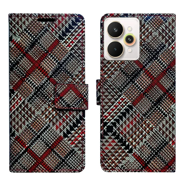 Check_Flip_Cover_for_Realme_15_Pro_5G|_Leather_Finish|Shock_Proof|Magnetic_Clouser_Compatible_with_Realme_15_Pro_5G_(Multicolor)
