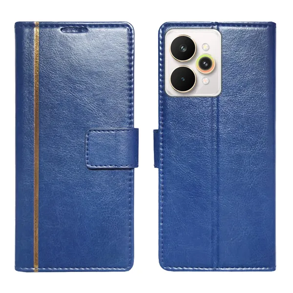 Blue_GP_Flip_Cover_for_Realme_15_Pro_5G|_Leather_Finish|Shock_Proof|Magnetic_Clouser_Compatible_with_Realme_15_Pro_5G_(Blue)