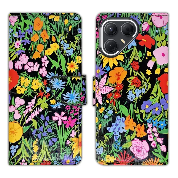 Black_Ghibli_Flip_Cover_for_Tecno_Pova_7_5G|_Leather_Finish|Shock_Proof|Magnetic_Clouser_Compatible_with_Tecno_Pova_7_5G_(Black)