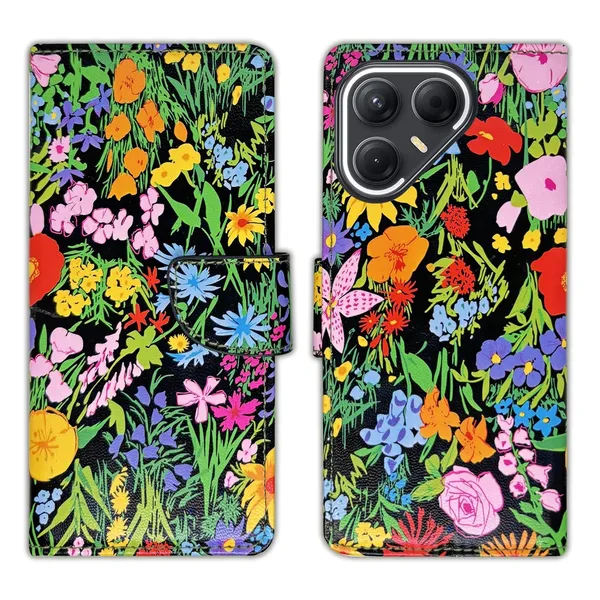 Black_Ghibli_Flip_Cover_for_Tecno_Pova_7_Pro_5G|_Leather_Finish|Shock_Proof|Magnetic_Clouser_Compatible_with_Tecno_Pova_7_Pro_5G_(Black)