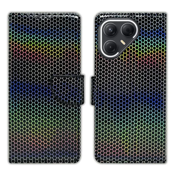 Cobra_Flip_Cover_for_Tecno_Pova_7_Pro_5G|_Leather_Finish|Shock_Proof|Magnetic_Clouser_Compatible_with_Tecno_Pova_7_Pro_5G_(Multicolor)