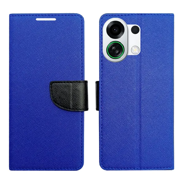 Blue_MRC_Flip_Cover_for_Oppo_K13_Turbo_5G|_Leather_Finish|Shock_Proof|Magnetic_Clouser_Compatible_with_Oppo_K13_Turbo_5G_(Blue)