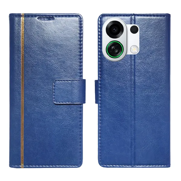 Blue_GP_Flip_Cover_for_Oppo_K13_Turbo_5G|_Leather_Finish|Shock_Proof|Magnetic_Clouser_Compatible_with_Oppo_K13_Turbo_5G_(Blue)