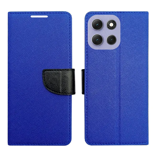 Blue_MRC_Flip_Cover_for_Moto_G86_Power_5G|_Leather_Finish|Shock_Proof|Magnetic_Clouser_Compatible_with_Moto_G86_Power_5G_(Blue)