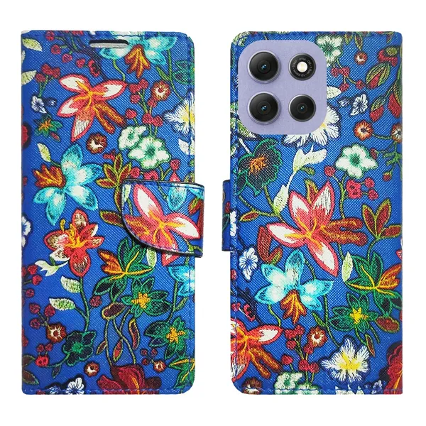 Blue_Pattern_Flip_Cover_for_Moto_G86_Power_5G|_Leather_Finish|Shock_Proof|Magnetic_Clouser_Compatible_with_Moto_G86_Power_5G_(Blue)