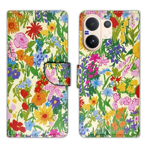 Yellow_Ghibli_Flip_Cover_for_Vivo_V60_5G|_Leather_Finish|Shock_Proof|Magnetic_Clouser_Compatible_with_Vivo_V60_5G_(Yellow)