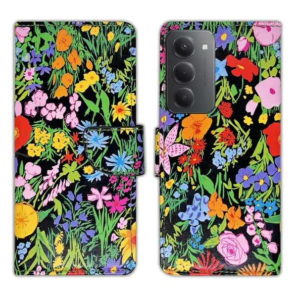 Black_Ghibli_Flip_Cover_for_Redmi_15_5G|_Leather_Finish|Shock_Proof|Magnetic_Clouser_Compatible_with_Redmi_15_5G_(Black)