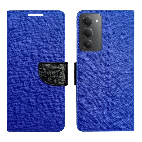 Blue_MRC_Flip_Cover_for_Redmi_15_5G|_Leather_Finish|Shock_Proof|Magnetic_Clouser_Compatible_with_Redmi_15_5G_(Blue)