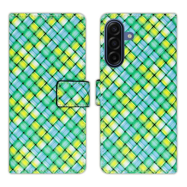Mat_Green_Flip_Cover_for_Samsung_A17_5G|_Leather_Finish|Shock_Proof|Magnetic_Clouser_Compatible_with_Samsung_A17_5G_(Green)