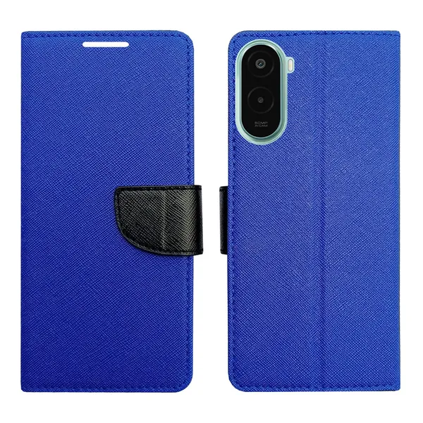 Blue_MRC_Flip_Cover_for_Poco_M7_Plus_5G|_Leather_Finish|Shock_Proof|Magnetic_Clouser_Compatible_with_Poco_M7_Plus_5G_(Blue)