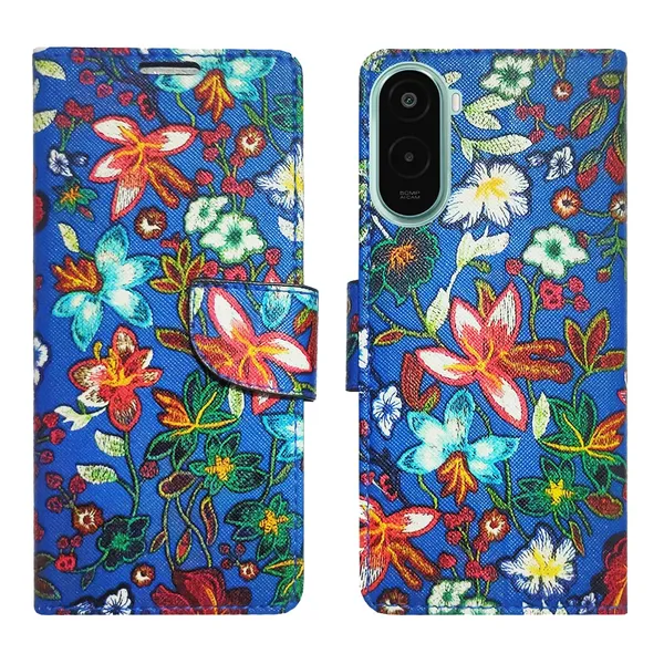 Blue_Pattern_Flip_Cover_for_Poco_M7_Plus_5G|_Leather_Finish|Shock_Proof|Magnetic_Clouser_Compatible_with_Poco_M7_Plus_5G_(Blue)