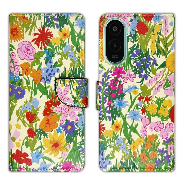 Yellow_Ghibli_Flip_Cover_for_Poco_M7_Plus_5G|_Leather_Finish|Shock_Proof|Magnetic_Clouser_Compatible_with_Poco_M7_Plus_5G_(Yellow)