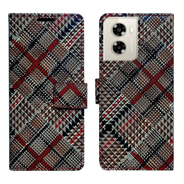 Check_Flip_Cover_for_Lava_Dragon_5G|_Leather_Finish|Shock_Proof|Magnetic_Clouser_Compatible_with_Lava_Dragon_5G_(Multicolor)