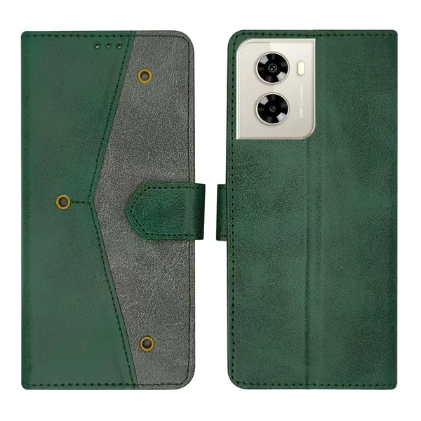 Kite_Green_Flip_Cover_for_Lava_Dragon_5G|_Leather_Finish|Shock_Proof|Magnetic_Clouser_Compatible_with_Lava_Dragon_5G_(Green)