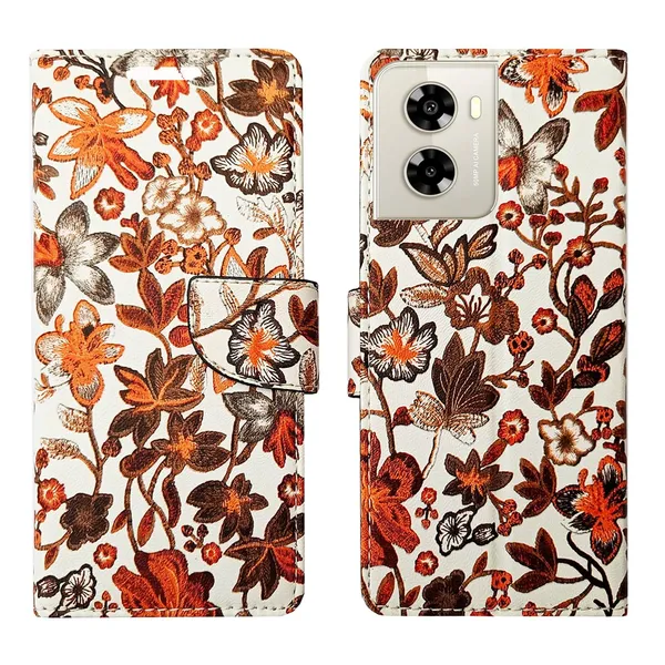 Orange_Pattern_Flip_Cover_for_Lava_Dragon_5G|_Leather_Finish|Shock_Proof|Magnetic_Clouser_Compatible_with_Lava_Dragon_5G_(Orange)