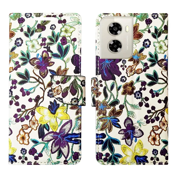 Purple_Pattern_Flip_Cover_for_Lava_Dragon_5G|_Leather_Finish|Shock_Proof|Magnetic_Clouser_Compatible_with_Lava_Dragon_5G_(Purple)