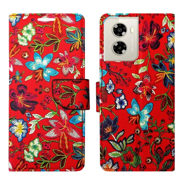 Red_Pattern_Flip_Cover_for_Lava_Dragon_5G|_Leather_Finish|Shock_Proof|Magnetic_Clouser_Compatible_with_Lava_Dragon_5G_(Red)