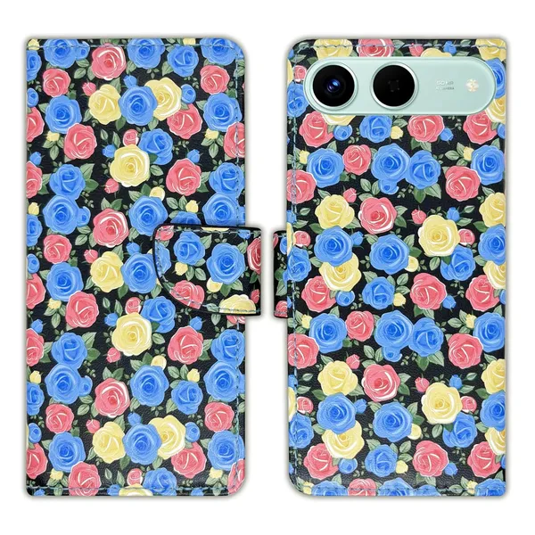 Rose_Blue_Flip_Cover_for_Tecno_Spark_Go_5G|_Leather_Finish|Shock_Proof|Magnetic_Clouser_Compatible_with_Tecno_Spark_Go_5G_(Blue)