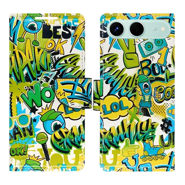Wow_Green_Flip_Cover_for_Tecno_Spark_Go_5G|_Leather_Finish|Shock_Proof|Magnetic_Clouser_Compatible_with_Tecno_Spark_Go_5G_(Green)