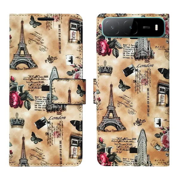Brown_Tower_Flip_Cover_for_Infinix_Hot_60i_5G|_Leather_Finish|Shock_Proof|Magnetic_Clouser_Compatible_with_Infinix_Hot_60i_5G_(Brown)