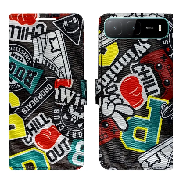 Chill_Black_Flip_Cover_for_Infinix_Hot_60i_5G|_Leather_Finish|Shock_Proof|Magnetic_Clouser_Compatible_with_Infinix_Hot_60i_5G_(Black)