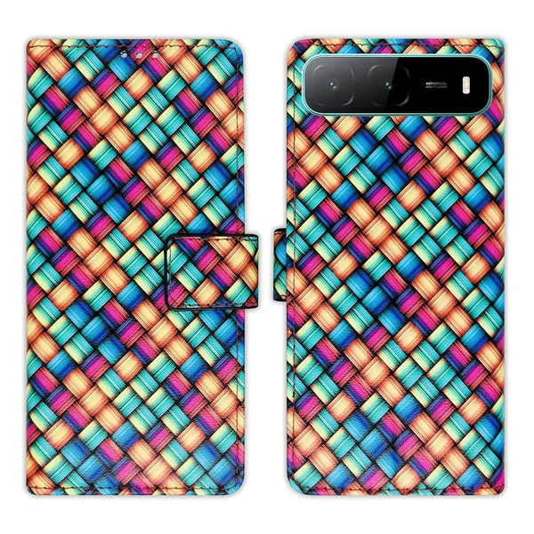 Mat_Mix_Flip_Cover_for_Infinix_Hot_60i_5G|_Leather_Finish|Shock_Proof|Magnetic_Clouser_Compatible_with_Infinix_Hot_60i_5G_(Multicolor)