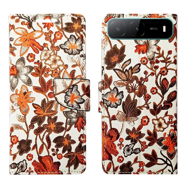 Orange_Pattern_Flip_Cover_for_Infinix_Hot_60i_5G|_Leather_Finish|Shock_Proof|Magnetic_Clouser_Compatible_with_Infinix_Hot_60i_5G_(Orange)