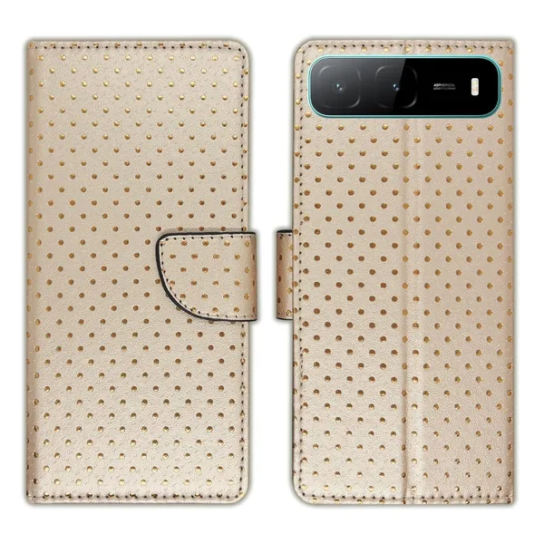 Skin_Dot_Flip_Cover_for_Infinix_Hot_60i_5G|_Leather_Finish|Shock_Proof|Magnetic_Clouser_Compatible_with_Infinix_Hot_60i_5G_(Brown)
