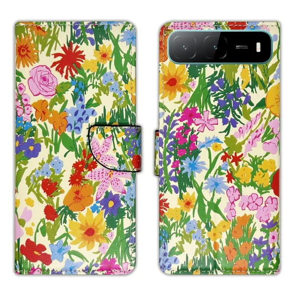 Yellow_Ghibli_Flip_Cover_for_Infinix_Hot_60i_5G|_Leather_Finish|Shock_Proof|Magnetic_Clouser_Compatible_with_Infinix_Hot_60i_5G_(Yellow)