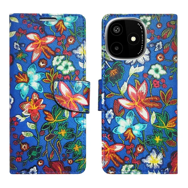 Blue_Pattern_Flip_Cover_for_Lava_Play_Ultra_5G|_Leather_Finish|Shock_Proof|Magnetic_Clouser_Compatible_with_Lava_Play_Ultra_5G_(Blue)