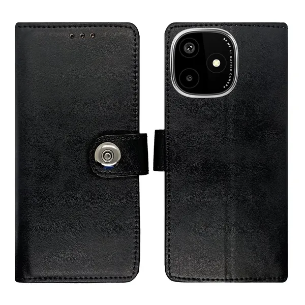 Manjoor_Black_Flip_Cover_for_Lava_Play_Ultra_5G|_Leather_Finish|Shock_Proof|Magnetic_Clouser_Compatible_with_Lava_Play_Ultra_5G_(Black)