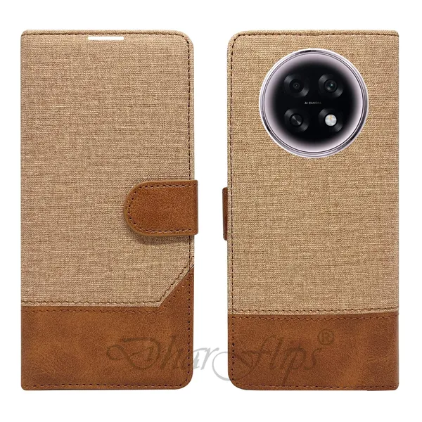 Khadi_Yellow_Flip_Cover_for_Oppo_F31_Pro_Plus_5G|_Leather_Finish|Shock_Proof|Magnetic_Clouser_Compatible_with_Oppo_F31_Pro_Plus_5G_(Yellow)