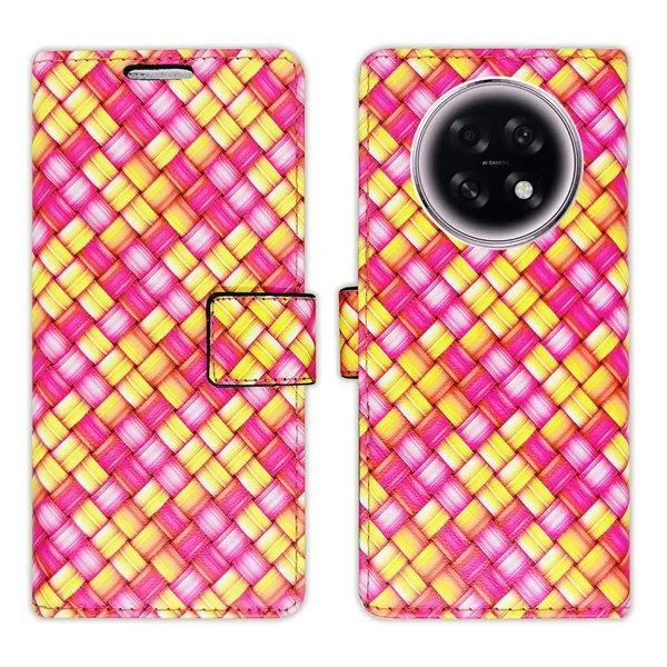 Mat_Pink_Flip_Cover_for_Oppo_F31_Pro_Plus_5G|_Leather_Finish|Shock_Proof|Magnetic_Clouser_Compatible_with_Oppo_F31_Pro_Plus_5G_(Pink)