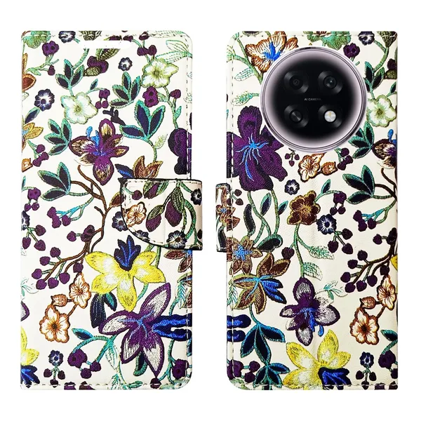 Purple_Pattern_Flip_Cover_for_Oppo_F31_Pro_Plus_5G|_Leather_Finish|Shock_Proof|Magnetic_Clouser_Compatible_with_Oppo_F31_Pro_Plus_5G_(Purple)