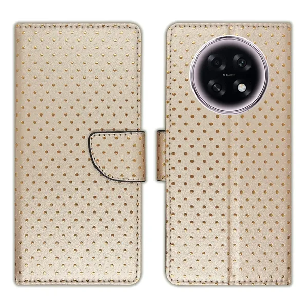 Skin_Dot_Flip_Cover_for_Oppo_F31_Pro_Plus_5G|_Leather_Finish|Shock_Proof|Magnetic_Clouser_Compatible_with_Oppo_F31_Pro_Plus_5G_(Brown)