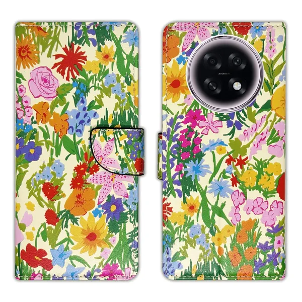Yellow_Ghibli_Flip_Cover_for_Oppo_F31_Pro_Plus_5G|_Leather_Finish|Shock_Proof|Magnetic_Clouser_Compatible_with_Oppo_F31_Pro_Plus_5G_(Yellow)