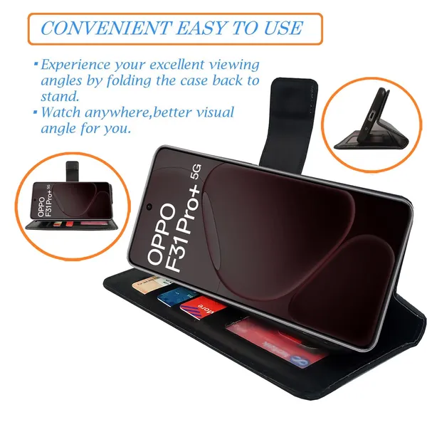 Black_GP_Flip_Cover_for_Oppo_F31_Pro_Plus_5G|_Leather_Finish|Shock_Proof|Magnetic_Clouser_Compatible_with_Oppo_F31_Pro_Plus_5G_(Black)
