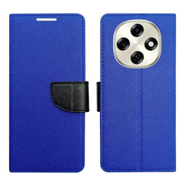 Blue_MRC_Flip_Cover_for_Oppo_F31_Pro_5G|_Leather_Finish|Shock_Proof|Magnetic_Clouser_Compatible_with_Oppo_F31_Pro_5G_(Blue)