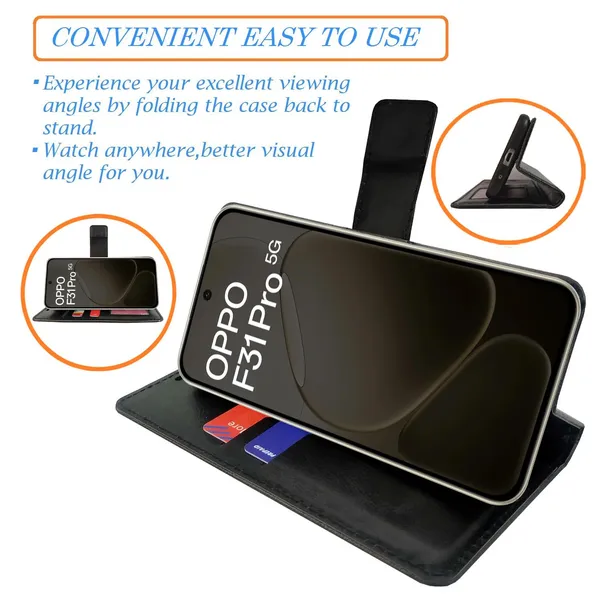 Mat_Mix_Flip_Cover_for_Oppo_F31_Pro_5G|_Leather_Finish|Shock_Proof|Magnetic_Clouser_Compatible_with_Oppo_F31_Pro_5G_(Multicolor)