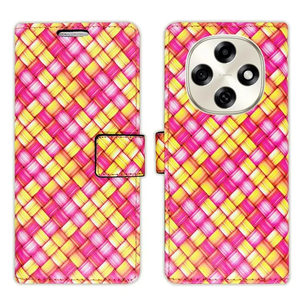 Mat_Pink_Flip_Cover_for_Oppo_F31_Pro_5G|_Leather_Finish|Shock_Proof|Magnetic_Clouser_Compatible_with_Oppo_F31_Pro_5G_(Pink)