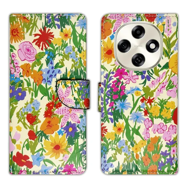 Yellow_Ghibli_Flip_Cover_for_Oppo_F31_Pro_5G|_Leather_Finish|Shock_Proof|Magnetic_Clouser_Compatible_with_Oppo_F31_Pro_5G_(Yellow)