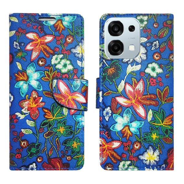 Blue_Pattern_Flip_Cover_for_Oppo_F31_5G|_Leather_Finish|Shock_Proof|Magnetic_Clouser_Compatible_with_Oppo_F31_5G_(Blue)